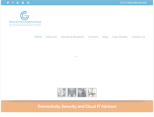 Tablet Screenshot of cloudcomgroup.net